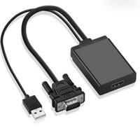Cáp chuyển cổng VGA máy tính ra cổng HDMI tivi