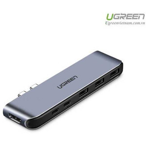 Cáp chuyển đa năng usb type c to hdmi, usb 3.0, hỗ trợ sạc pd Ugreen 50963