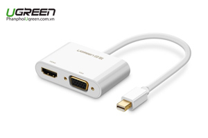 Cáp chuyển Displayport sang HDMI và VGA Ugreen 40364