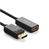 Cáp chuyển Displayport to HDMI (Female) Ugreen 40363 Hỗ trợ 4K*2K