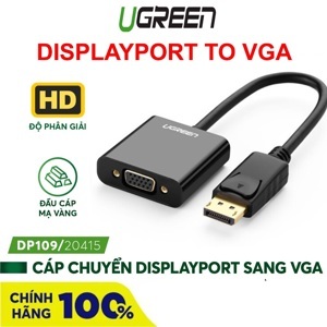 Cáp chuyển Displayport to VGA Ugreen 20415