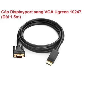 Cáp chuyển Displayport to VGA dài 2M Ugreen 10247