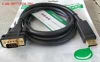 Cáp chuyển Displayport to VGA dài 1,5M Ugreen 10247 chính hãng