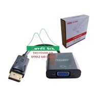 Cáp chuyển Displayport to VGA Unitek 0.15m Y-6339BK