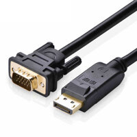 Cáp chuyển Displayport to VGA dài 1m Ugreen 10247 chính hãng