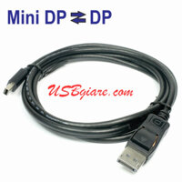 CÁP CHUYỂN ĐỔI 2 CHIỀU MINI DP SANG DP DÂY ZIN THEO MÀN DÀI 1.5M MODEL JHF6D-HTN2-88B