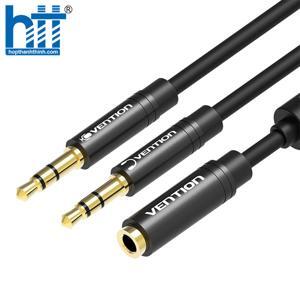 Cáp chuyển đổi 2 đầu Audio 3.5mm ra 3.5mm âm 4 ngấn Vention BBOBY