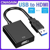 Cáp ChuyểN ĐổI Âm Thanh USB Sang HDMI 1080P Cho PC / Laptop / MáY ChiếU Windows XP 7 / 8 / 8.1 / 10