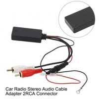 Cáp chuyển đổi Bluetooth Radio ô tô màu đen SUV Stereo 1 CÁI 2RCA 5.0 Âm thanh tự động