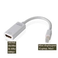 Cáp chuyển đổi cho Macbook ra cổng HDMI cái cho tivi, màn hình, máy chiếu - 4k30hz