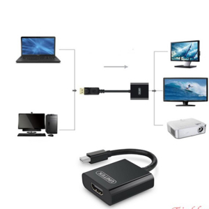 Cáp chuyển đổi Display port to HDMI Unitek Y-5118DA