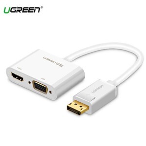 Cáp chuyển đổi Displayport to VGA/HDMI Ugreen UG-40367