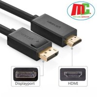 Cáp Chuyển Đổi Displayport Sang HDMI Dài 2m Ugreen 10202 - Hàng Chính Hãng