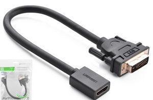 Cáp chuyển đổi DVI 24+1 to HDMI Ugreen 20118