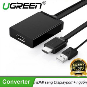 Cáp chuyển đổi HDMI sang Displayport Ugreen 40238