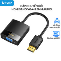 Cáp chuyển đổi HDMI sang VGA + 3.5mm Audio + nguồn micro USB dài 15CM UGREEN MM102 40233 chính hãng, bảo hành 12 tháng