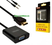 Cáp chuyển đổi HDMI sang VGA + Audio Unitek Y-6333