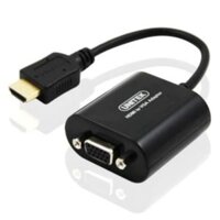 Cáp chuyển đổi HDMI sang VGA Unitek Y-5301 (Đen)