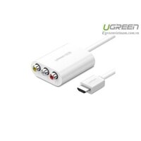 Cáp chuyển đổi HDMI to AV (RCA) dài 1m chính hãng Ugreen 30452 cao cấp
