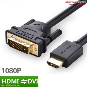 Cáp chuyển đổi HDMI to DVI 12m HD106 chính hãng Ugreen UG-10165