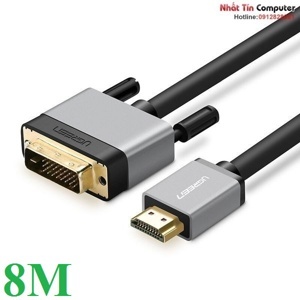 Cáp chuyển đổi HDMI to DVI (24+1) Ugreen 20890 8M