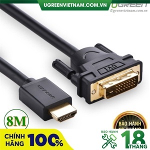 Cáp chuyển đổi HDMI to DVI Ugreen 10164 8M