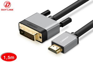 Cáp chuyển đổi HDMI to DVI Ugreen 20886 1.5M