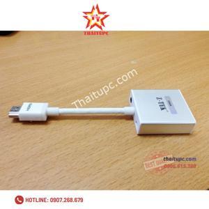 Cáp chuyển đổi HDMI to VGA + Audio Z-Tek ZY033
