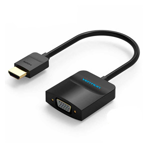 Cáp chuyển đổi HDMI to VGA audio  nguồn Vention ACHBB