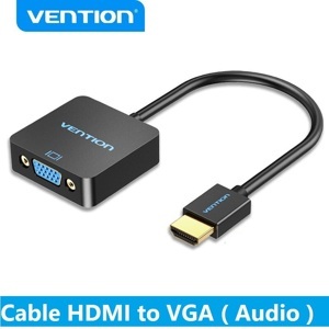 Cáp chuyển đổi HDMI to VGA audio  nguồn Vention ACHBB