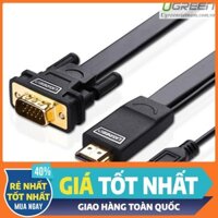 Cáp chuyển đổi HDMI to VGA dài 3m cao cấp chính hãng Ugreen UG-40232