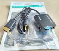 Cáp chuyển đổi HDMI to VGA +audio giá rẻ
