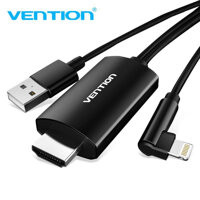 CÁP CHUYỂN ĐỔI LIGHTNING SANG HDMI DÀI 2M VENTION (CELBH)