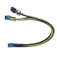 Cáp chuyển đổi máy tính BT 8Pin CPU sang 2x 6 + 2Pin Bộ chuyển đổi đồ họa Dây đồng