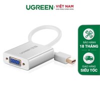 Cáp chuyển đổi Mini Display port ra VGA - Mini Display port to VGA - từ Macbook ra TV, máy chiếu UGREEN 10403