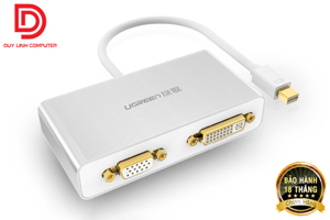 Cáp chuyển đổi Mini Displayport sang HDMI, VGA và DVI Ugreen 10438