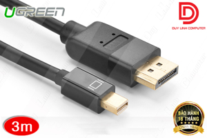 Cáp chuyển đổi Mini DisplayPort to Displayport dài 3m Ugreen UG-10423