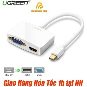 Cáp chuyển đổi Mini Displayport to HDMI + VGA Ugreen UG-10427