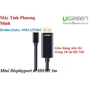 Cáp chuyển đổi mini DisplayPort to HDMI Ugreen UG-10436 3m
