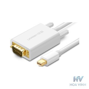 Cáp chuyển đổi Mini Displayport to VGA dài 2m chính hãng Ugreen 10406