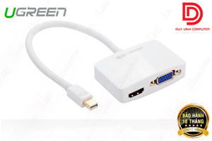 Cáp chuyển đổi Mini Displayport to HDMI + VGA Ugreen UG-10427