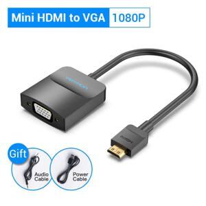 Cáp chuyển đổi Mini HDMI sang VGA Vention AGABB