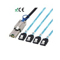 Cáp chuyển đổi Mini SAS SFF-8088 HD 26Pin sang 4 chân sata