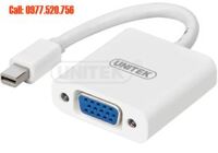 Cáp chuyển đổi Mini Displayport to VGA Unitek Y-6327BK loại tốt