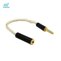 Cáp chuyển đổi tai nghe nữ Tishita 4,4mm sang 3,5mm cho tai nghe máy nghe nhạc PHA-2A NW-WM1Z, màu trắng