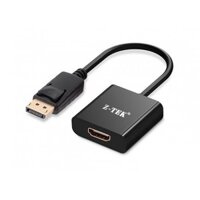 Cáp chuyển đổi từ máy tính cổng Displayport sang màn hình/máy chiếu/TV HDMI dài 0.2m Ztek ZY 331