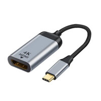 Cáp chuyển đổi tương thích USB 3.1 C sang HDMI Loại C 4K / 30Hz HDTV Nữ chuyển đổi cho điện thoại PC Laptop Huawei Xiaomi 12