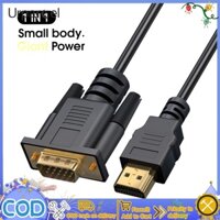 Cáp chuyển đổi URPARCEL đầu cắm HDMI sang đầu cắm VGA với chip 5.0 cho màn hình máy chiếu TV