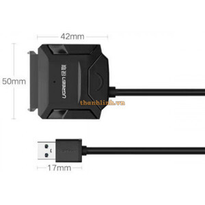 Cáp chuyển đổi USB 2.0 sang SATA Ugreen 20216