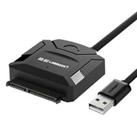 Cáp chuyển đổi USB 2.0 to SATA cho ổ cứng HDD 2,5 và 3,5 Ugreen 20215 chính hãng